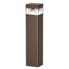 G8 Round 4-Zone Quadrant Modular Bollard, Power and CCT Adjustable, 10W|18W|25W, 80lm/W, 3000K|4000K|5000K, White Reflector, Black|Bronze Finish