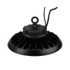 EiKO BAYE3-200-U Series Round High Bay, 200W, 4000K|5000K, 120-277V, Black