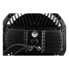 EiKO HBX3 Premium Round High Bay, PowerSet 240/220/200/180W, FieldCCeT 4000K|5000K, 120-347V, Black, High Temp Driver