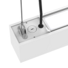 ATG Electronics Huron G4 LIFI 4FT, 50W/40W/35W/30W/25W Selectable, CCT/Power/Distribution Selectable, Indirect Light, Gen 4