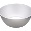ATG Electronics HELIX G4 LED Round High Bay, 240W/200W/180W Selectable, 3500K/4000K/5000K, 120-277VAC, Clear Lens, Black Housing