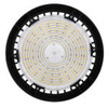 ATG Electronics HELIX G4 LED Round High Bay, 240W/200W/180W Selectable, 3500K/4000K/5000K, 120-277VAC, Clear Lens, Black Housing