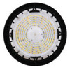 ATG Electronics HELIX G4 DUO LED Round High Bay, 150W/120W/90W Selectable, 3500K/4000K/5000K, 120-277VAC, Clear Lens, Black Housing