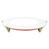 ATG Electronics EDF6, 6" Fire Rated LED Recessed Downlight, 15W, 120V, TRIAC Dimming, 2700K|3000K|3500K|4000K|5000K Selectable