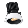 Tangra 3" Gimbal Round Recessed Thin Trim, 5CCT Selectable, CRI95, 11W/15W Selectable