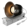 2" Round Hotel Spec Canless Thin-Trim Recessed Light, 12W, 900lm, 2700K|3000K|3500K|4000K|5000K
