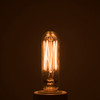 Bulbrite Incandescent 25 Watt T6 Nostalgic Thread Light Bulb With An Antique Finish And Candelabra Screw (E12) Base, 2200K (Amber Light) - alternate image 3