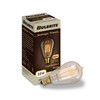 Bulbrite Incandescent 25 Watt ST15 Nostalgic Thread Light Bulb With An Antique Finish And Candelabra Screw (E12) Base, 2200K (Amber Light) - alternate image 2