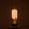 Bulbrite Incandescent 25 Watt ST15 Nostalgic Thread Light Bulb With An Antique Finish And Candelabra Screw (E12) Base, 2200K (Amber Light) - alternate image 3