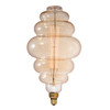 Bulbrite Grand Nostalgic Collection 60 Watt Dimmable Beehive Shape Oversized Decorative Incandescent Light Bulb With Medium (E26) Base, 2200K Amber Light, Antique Glass Finish - main product image