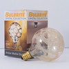 Bulbrite Incandescent 40 Watt G16.5 Light Bulb With Candelabra Screw (E12) Base - alternate image 4