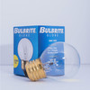 Bulbrite Incandescent 25 Watt G16.5 Light Bulb With A Clear Finish And Medium Screw (E26) Base, 2700K (Warm White Light) - alternate image 2