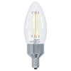 Bulbrite Solana Smart LED Wifi Light Bulb, B11 / E12 Base, 4W, 2200K-6500K, Clear Finish - main product image