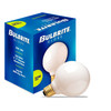 Bulbrite Incandescent 25 Watt G25 Light Bulb With A White Finish And Medium Screw (E26) Base, 2700K (Warm White Light) - alternate image 3