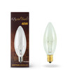 Bulbrite Incandescent 40 Watt B10 Light Bulb With Candelabra Screw (E12) Base, 2700K (Warm White Light) - alternate image 2