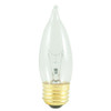 Bulbrite Incandescent 40 Watt CA10 Light Bulb With A Clear Finish And Medium Screw (E26) Base, 2700K (Warm White Light) - main product image