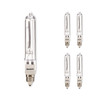 Bulbrite Halogen 500 Watt T4 Light Bulb With A Clear Finish And Mini-Candelabra Screw (E11) Base, 2900K (Soft White Light) - alternate image 2