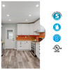 Bulbrite LED 12 Watt Downlight Fixture With A White Finish - alternate image 4