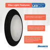 Bulbrite LED 25 Watt Downlight Fixture, 3000K (Soft White Light) - alternate image 5