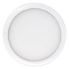 5" Round 10.3-Watt 5 Color Selectable LED Flush Mount Light, 850 Lumens, White Finish - main product image