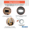 Bulbrite LED 14 Watt Flush Mount Fixture, 3000K (Soft White Light) - alternate image 28
