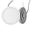 Bulbrite LED 14 Watt Flush Mount Fixture, 3000K (Soft White Light) - angled view