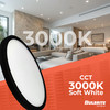 Bulbrite LED 17 Watt Flush Mount Fixture, 3000K (Soft White Light) - alternate image 5