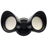 Wired Outdoor 2-Head LED Security Flood Light, Black Finish - main product image