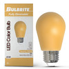 25-Watt Equivalent Ceramic Yellow Color S14 Weatherproof Outdoor E26 Medium Base LED Light Bulb - alternate image 2
