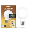 LED Filament 9 Watt G25 Light Bulb With A Milky Finish And A Medium Screw E26 Base - 3000K-1800K Color Temperature, 800 Lumens - alternate image 1