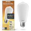 LED Filament 9 Watt ST18 Light Bulb With A Medium Screw E26 Base - 3000K-1800K Color Temperature, 800 Lumens - alternate image 2