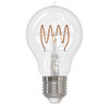 Bulbrite LED 4.5 Watt A19 Loop Light Bulb With A Clear Finish And Medium Screw (E26) Base, 2100K (Amber Light) - main product image