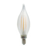 Bulbrite LED 4 Watt C11 Light Bulb With A Satin Finish And Candelabra Screw (E12) Base, 2700K (Warm White Light) - main product image