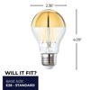 Bulbrite LED 5 Watt A19 Light Bulb With Medium Screw (E26) Base, 2700K (Warm White Light) - alternate image 10