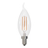 Bulbrite LED 5 Watt CA10 Flame Light Bulb With A Clear Finish And Candelabra Screw (E12) Base - main product image
