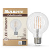 Bulbrite LED 8.5 Watt G25 Light Bulb With A Clear Finish And Medium Screw (E26) Base - alternate image 5