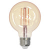 LED Filament 5 Watt G25 Light Bulb With An Antique Finish And A Medium Screw E26 Base - 2200K (Amber Light) 450 Lumens - main product image
