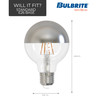 Bulbrite LED 5 Watt G25 Light Bulb With Medium Screw (E26) Base, 2700K (Warm White Light) - alternate image 9
