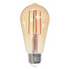 LED Filament 5 Watt ST18 Light Bulb With An Antique Finish And A Medium Screw E26 Base - 2200K (Amber Light) 450 Lumens - main product image