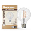 Bulbrite LED 8.5 Watt G25 Light Bulb With A Clear Finish And Medium Screw (E26) Base, 5000K (Soft Daylight Light) - alternate image 1