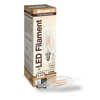 Bulbrite LED 4.5 Watt CA10 Flame Light Bulb With A Clear Finish, 2700K (Warm White Light) - alternate image 2