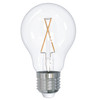 Bulbrite LED 2.5 Watt A19 Light Bulb With A Clear Finish And Medium Screw (E26) Base, 2700K (Warm White Light) - main product image