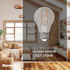 Bulbrite LED 5 Watt A19 Light Bulb With Medium Screw (E26) Base, 2700K (Warm White Light) - alternate image 3