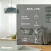 Bulbrite LED 5 Watt A19 Light Bulb With Medium Screw (E26) Base, 2700K (Warm White Light) - alternate image 4