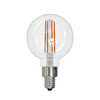 LED Filament 4 Watt G16 Light Bulb With A Clear Finish And A Candelabra Screw E12 Base - 2700K (Warm White Light) 350 Lumens - main product image
