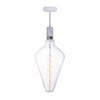 Bulbrite LED 4 Watt Pendant Fixture With A Clear Finish, 2200K (Amber Light) - main product image