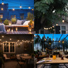 Bulbrite 30-Foot String Light Kit With Clear Vintage Style S14 Incandescent Lamps Included - alternate image 3