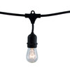 Bulbrite 48-Foot String Light Kit With Clear Vintage Style S14 Incandescent Lamps Included - main product image