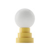 Kibun LED 4 Watt Cordless Fixture, 2700K (Warm White Light) - side view