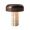 Kibun LED 5.5 Watt Cordless Fixture, 2700K (Warm White Light) - side view